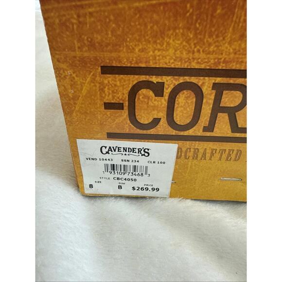 CORRAL WMNS 8 WHITE GLITTER OVERLAY & EMBROIDERY TRIAD SNIP TOE COWBOY BOOT GLOW - Picture 5 of 9